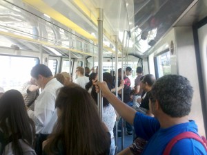 http://en.wikipedia.org/wiki/Downtown_Miami#mediaviewer/File:Crowded_Metromover.jpg