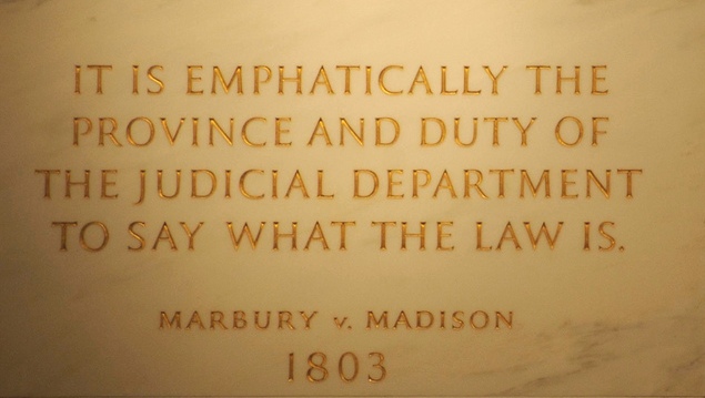 Marbury v Madison John Marshall by Swatjester crop - creative commons