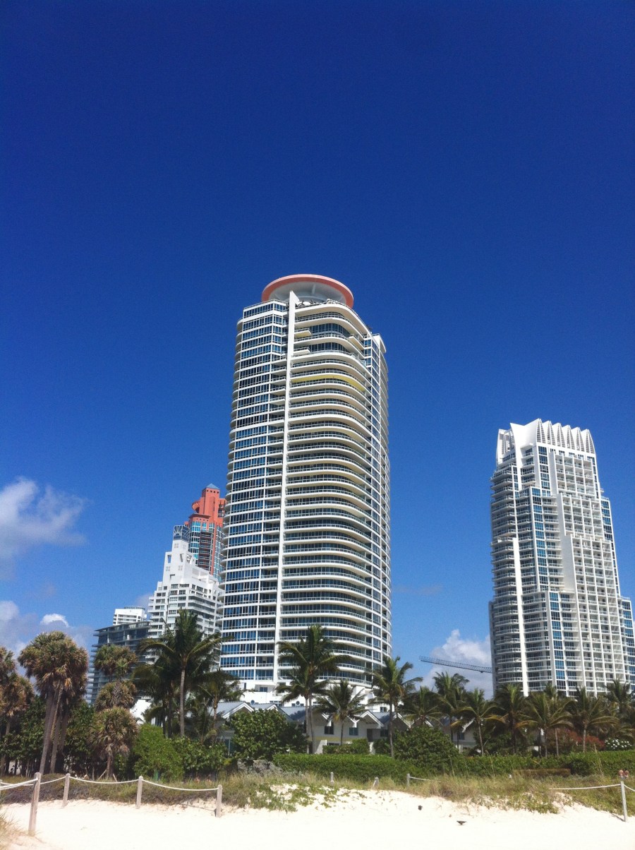 Miami Beach towers at South Point